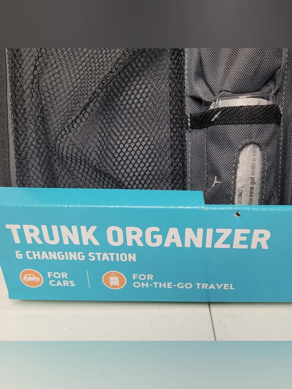 Safe Fit Trunk Organizer And Baby Changing Station